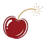 Cherry Bomb Bartending Logo Icon